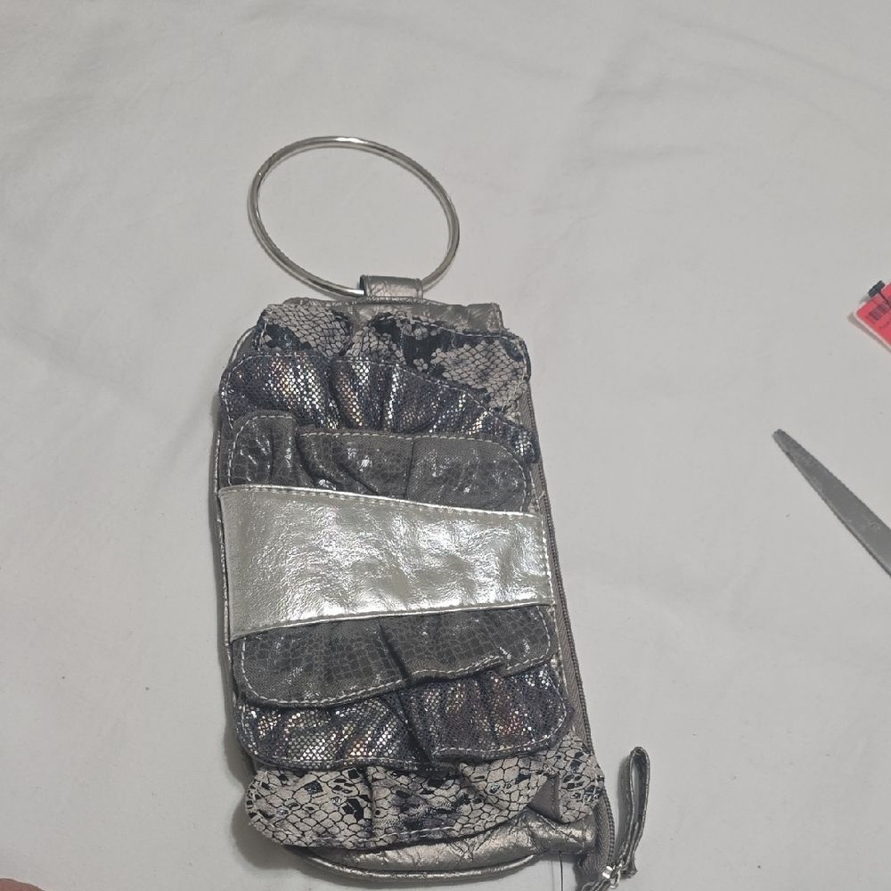 Chateau Gray Wristlet with Zipper